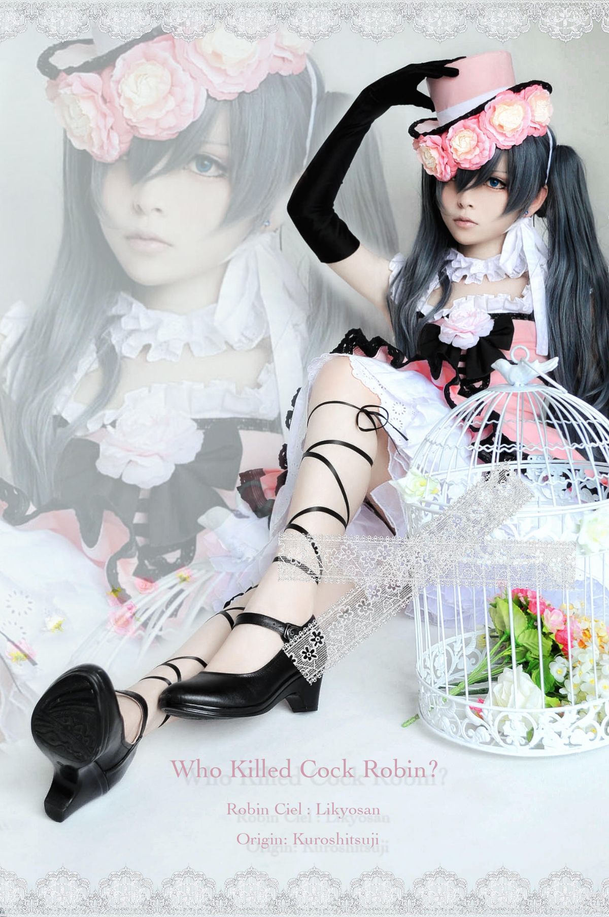 Bộ sưu tập cosplay có cánh đen Deacon