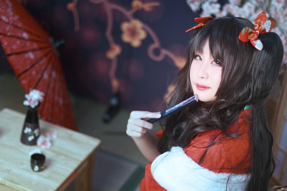 "Night of Fate" Saber & Rin Tosaka c o s p l a y