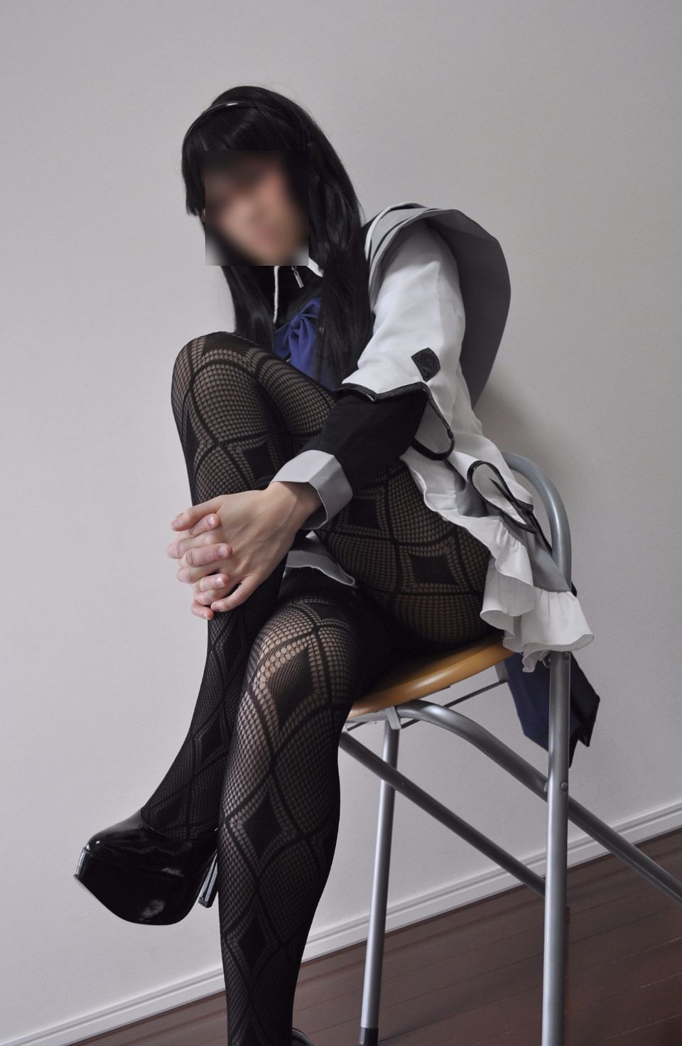 Black Stoic Fishish ☆ homu homu cos