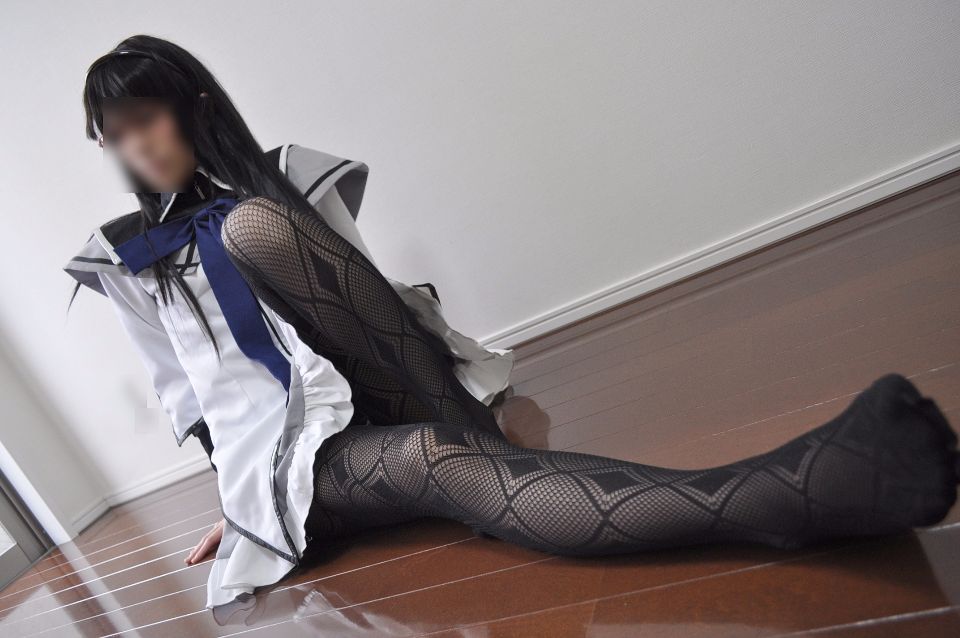 Black Stoic Fishish ☆ homu homu cos