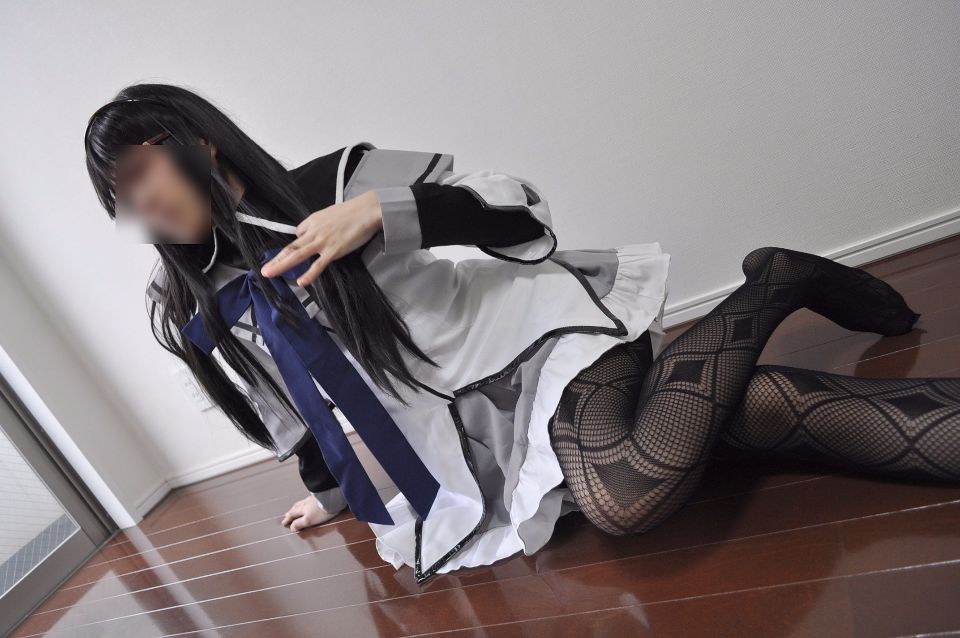 Black Stoic Fishish ☆ homu homu cos