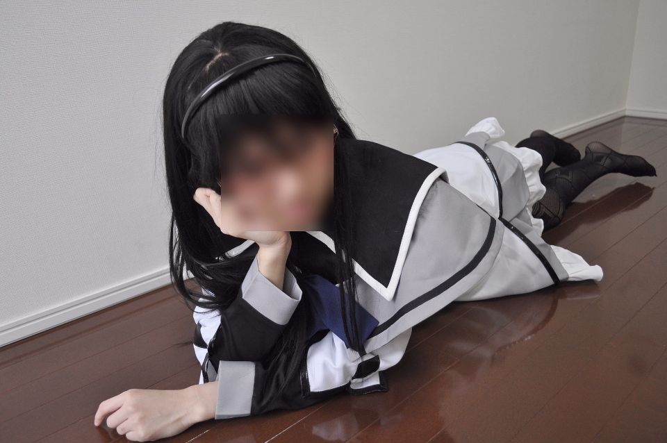 Black Stoic Fishish ☆ homu homu cos