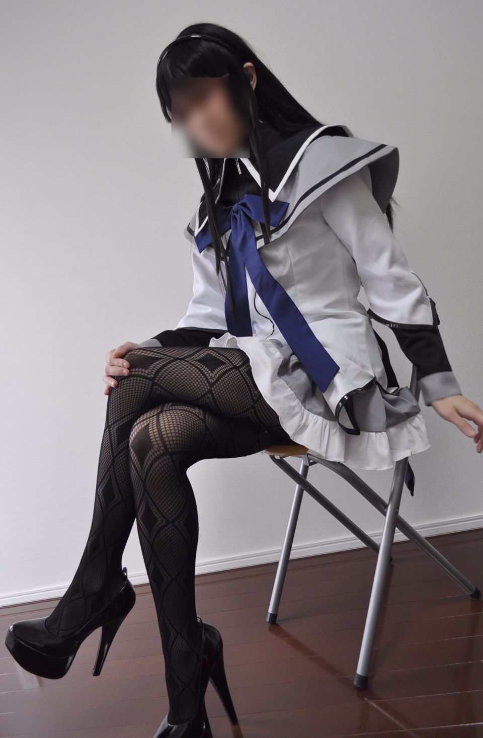 Black Stoic Fishish ☆ homu homu cos