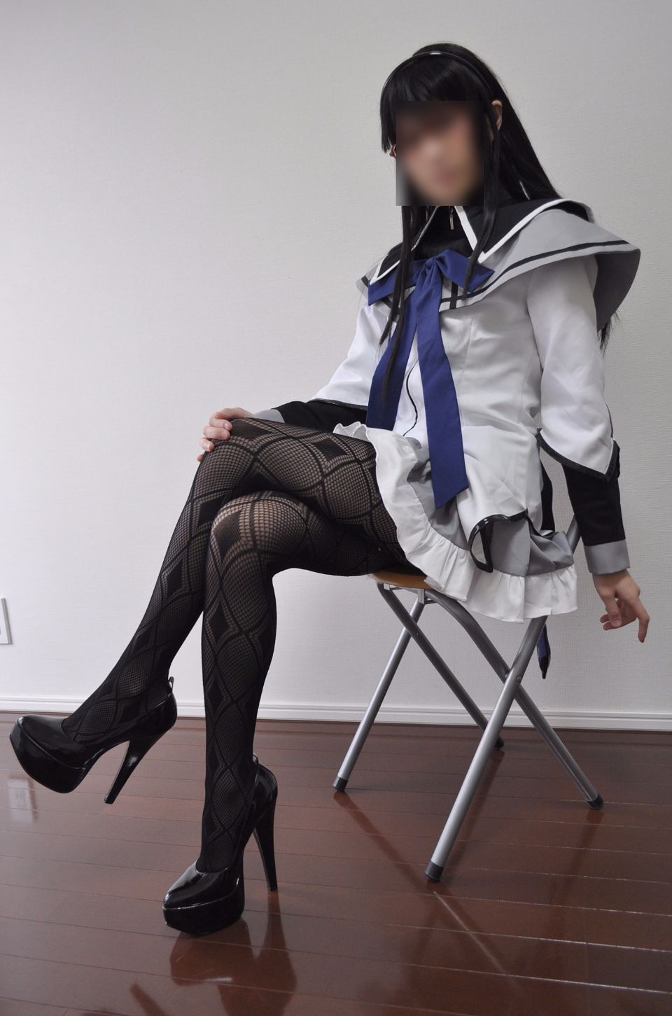 Black Stoic Fishish ☆ homu homu cos