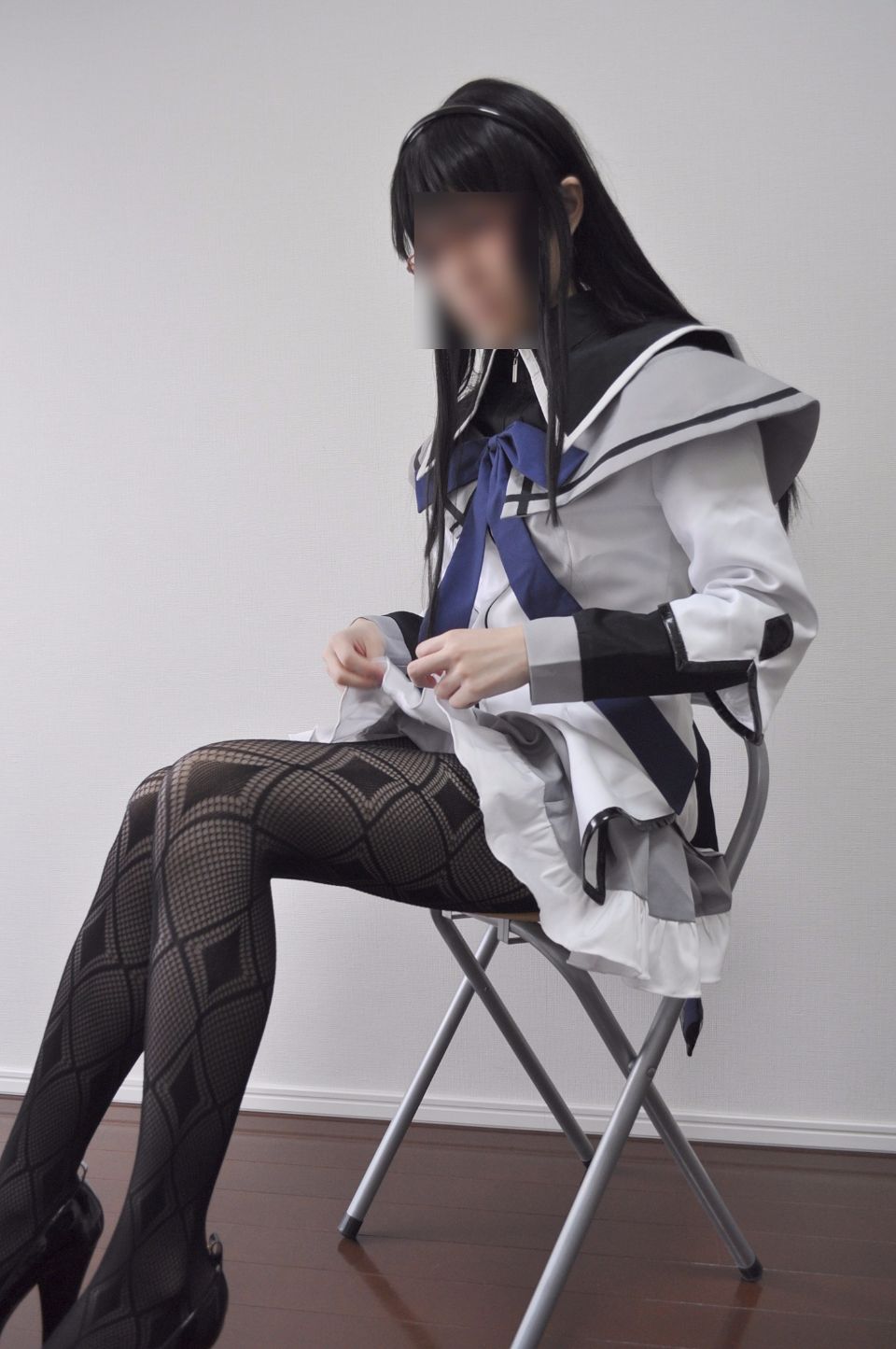 Black Stoic Fishish ☆ homu homu cos