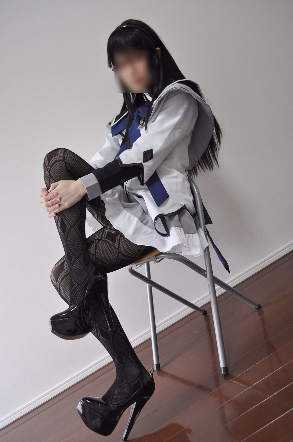 Black Stoic Fishish ☆ homu homu cos