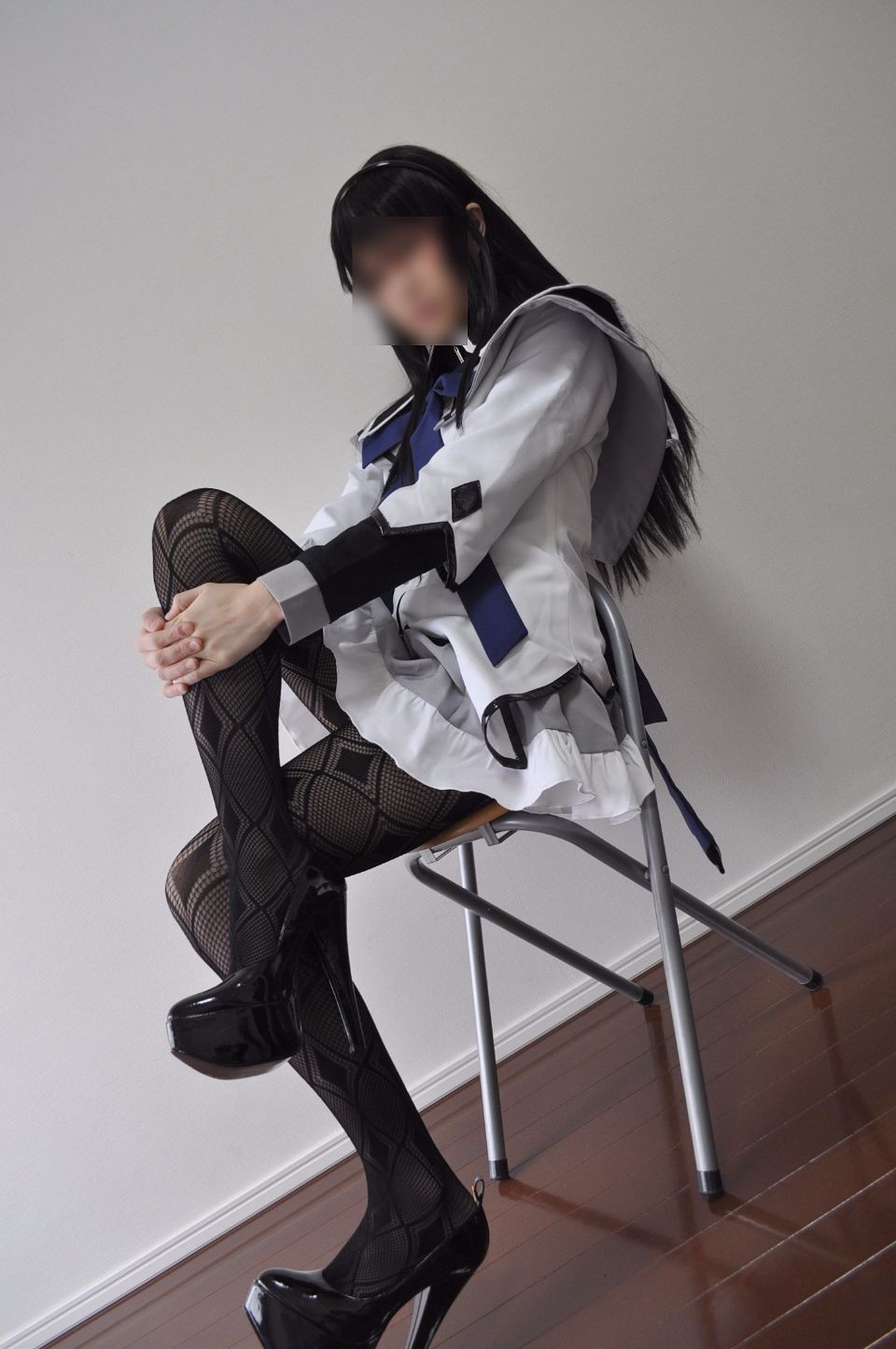 Black Stoic Fishish ☆ homu homu cos