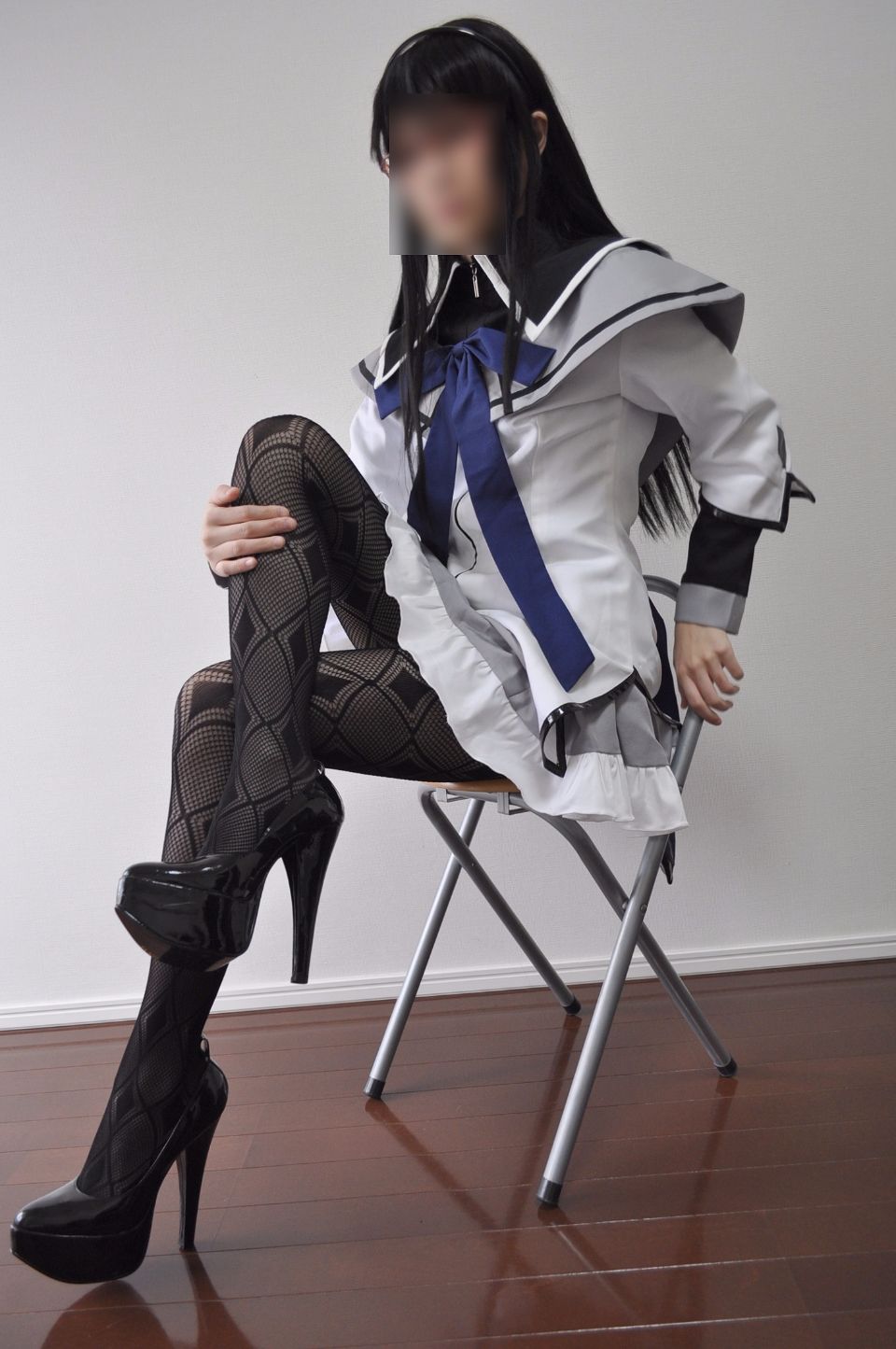 Black Stoic Fishish ☆ homu homu cos