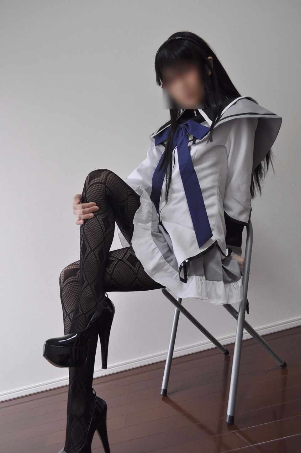 Black Stoic Fishish ☆ homu homu cos