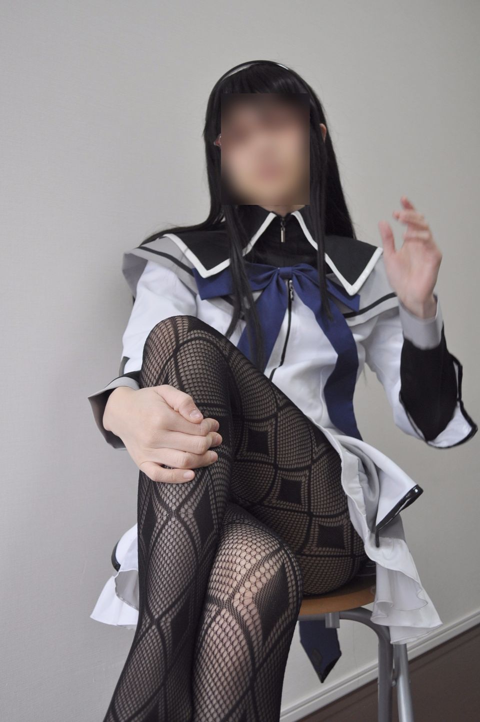 Black Stoic Fishish ☆ homu homu cos