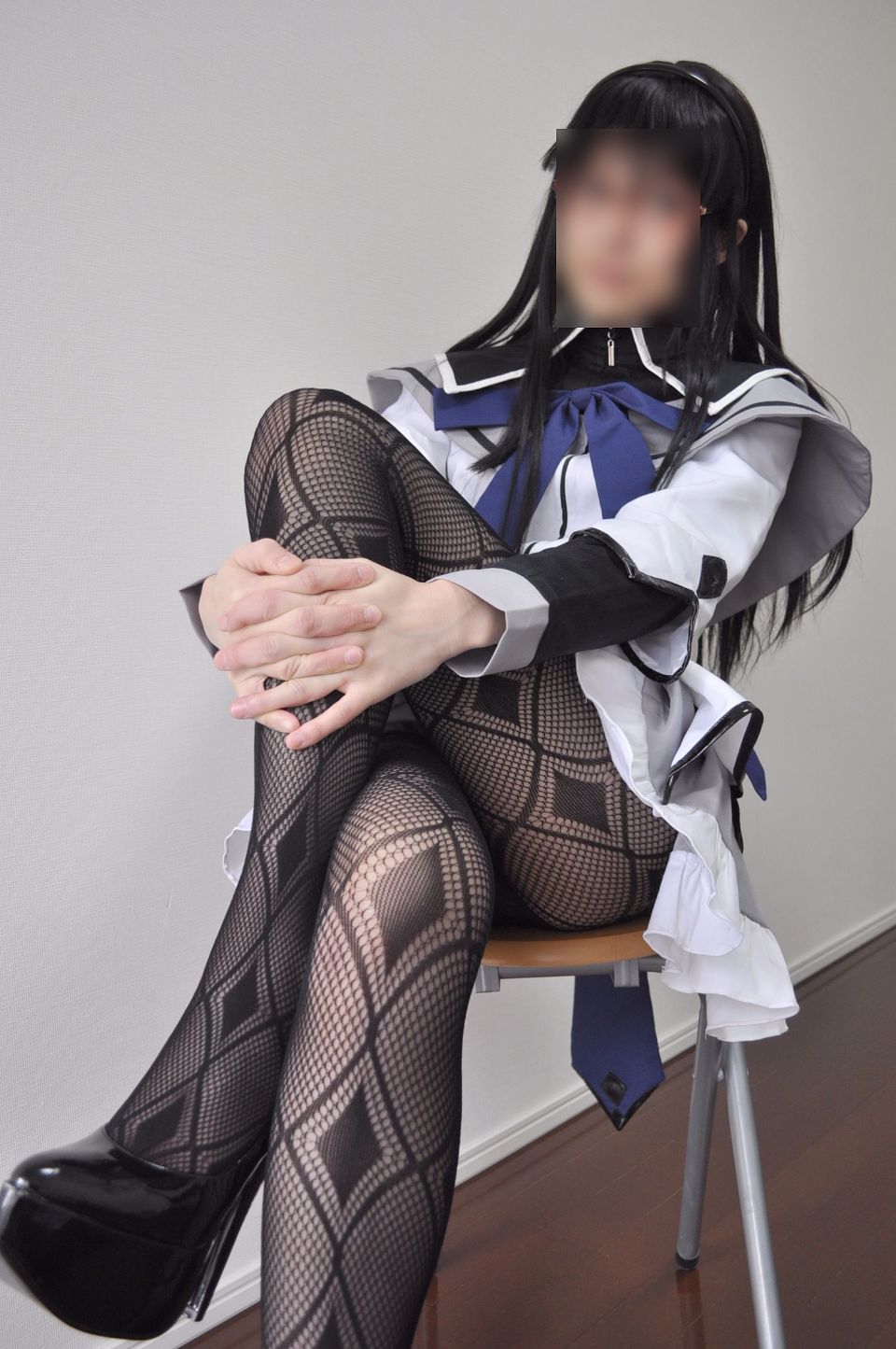 Black Stoic Fishish ☆ homu homu cos