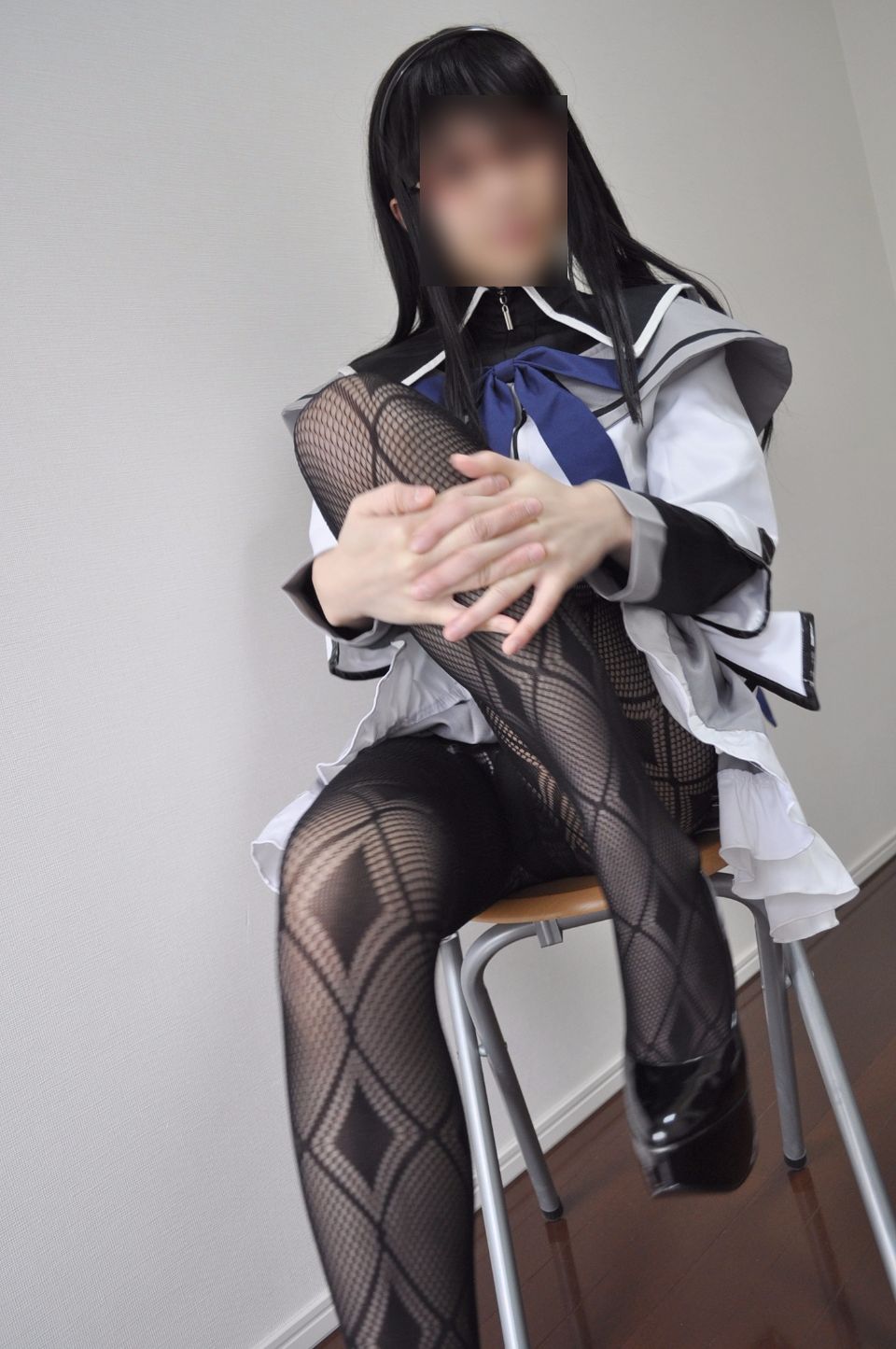 Black Stoic Fishish ☆ homu homu cos