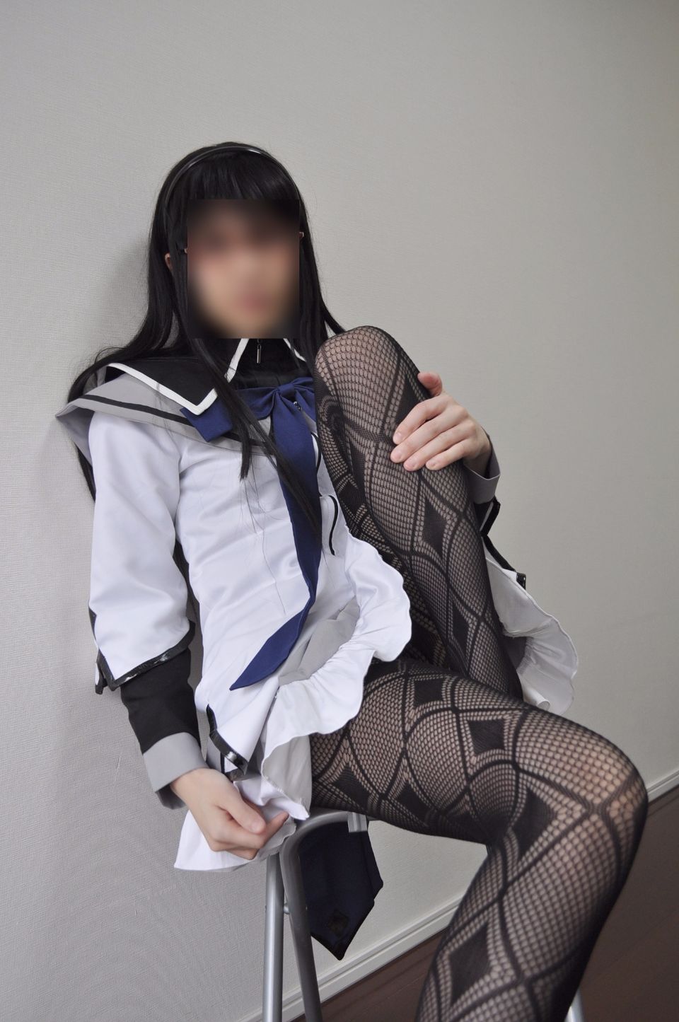 Black Stoic Fishish ☆ homu homu cos