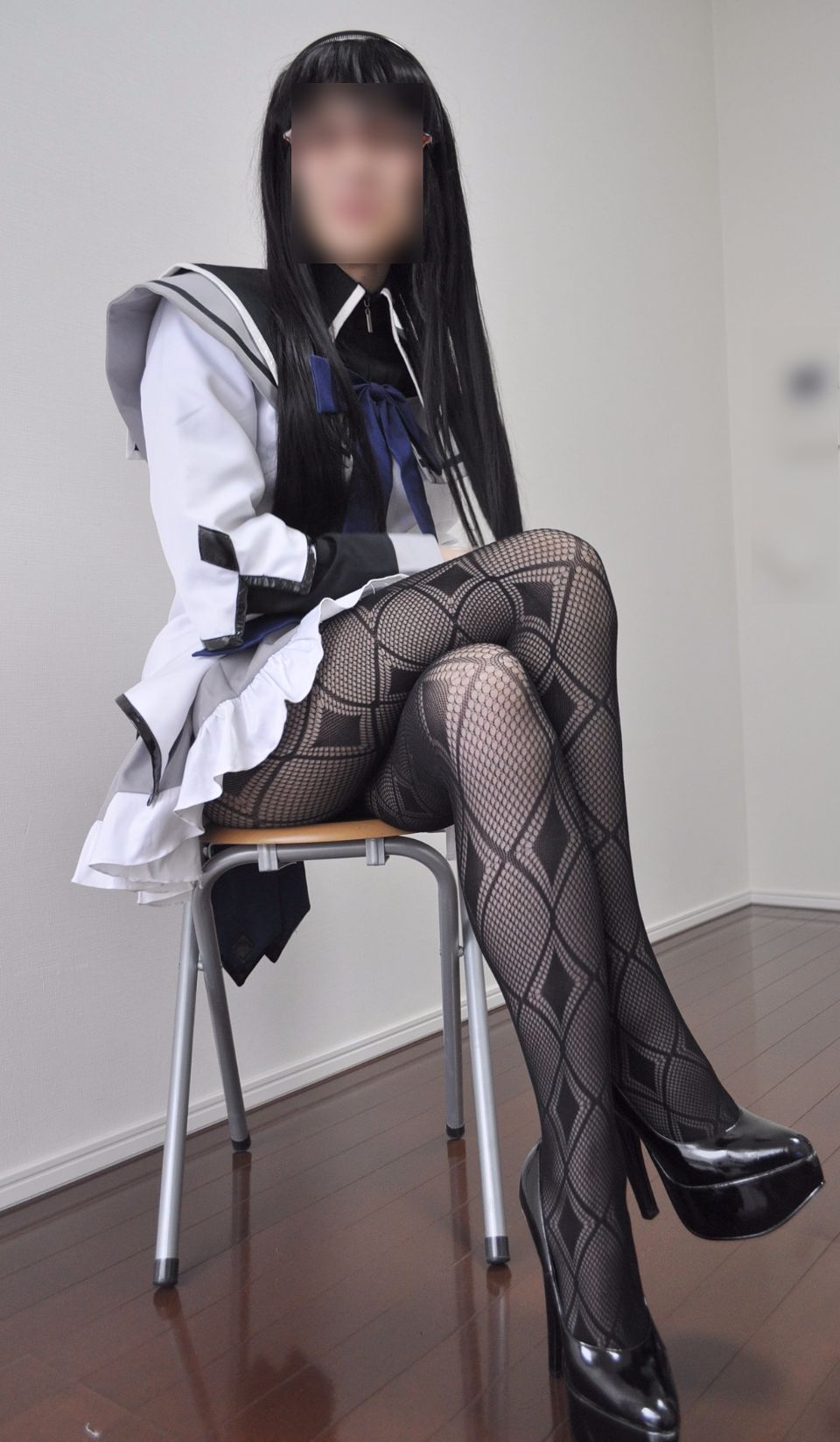 Black Stoic Fishish ☆ homu homu cos