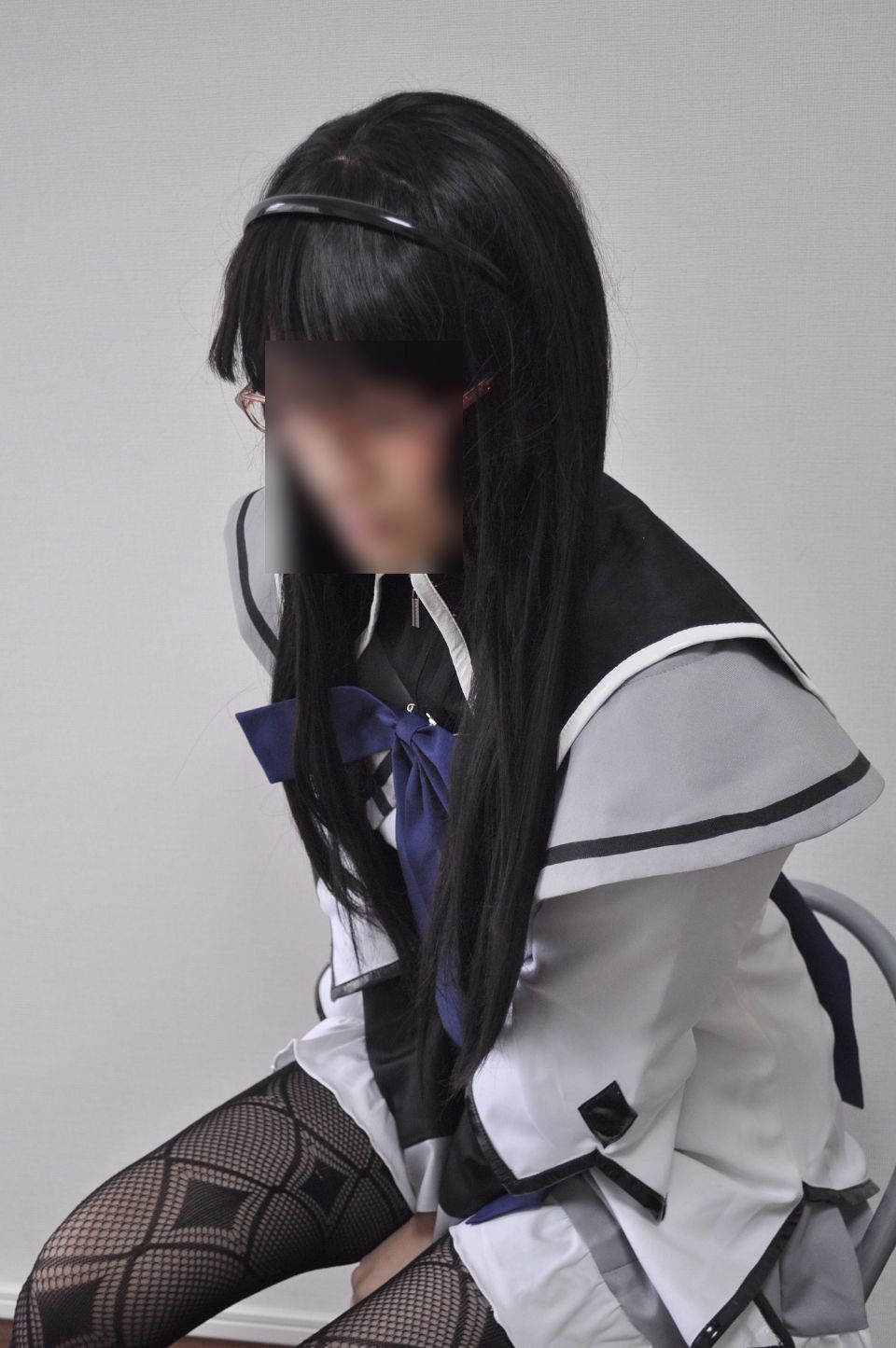 Black Stoic Fishish ☆ homu homu cos