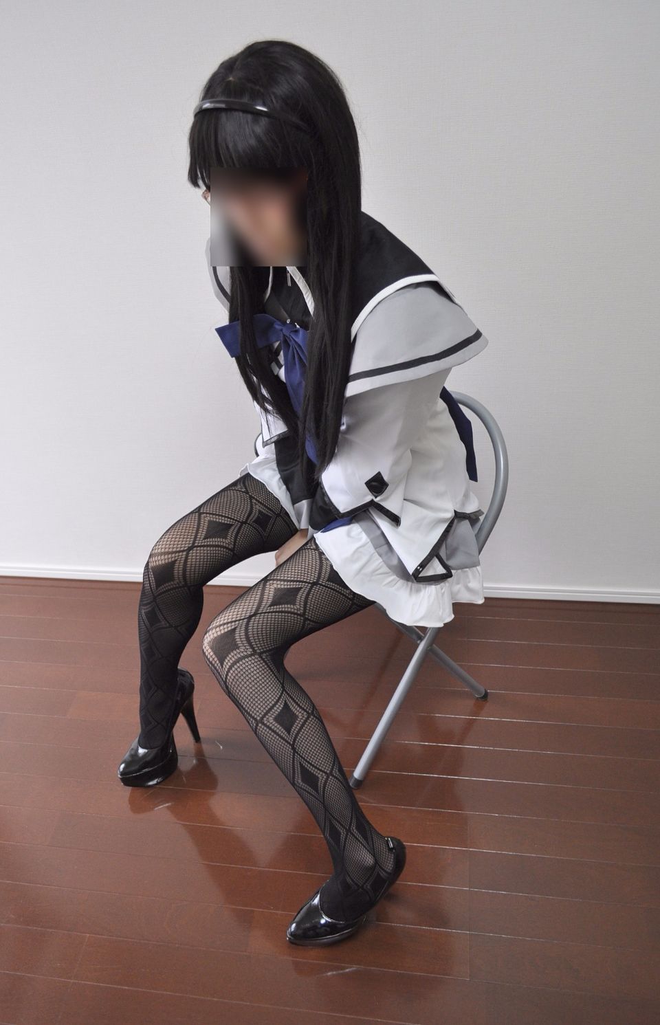 Black Stoic Fishish ☆ homu homu cos