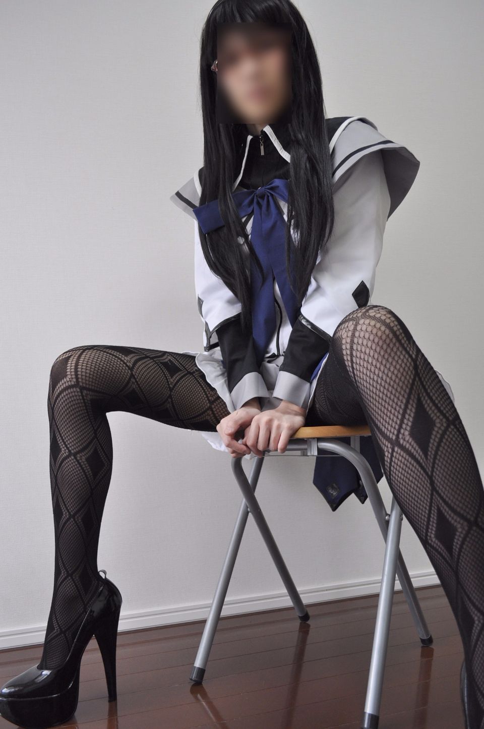 Black Stoic Fishish ☆ homu homu cos