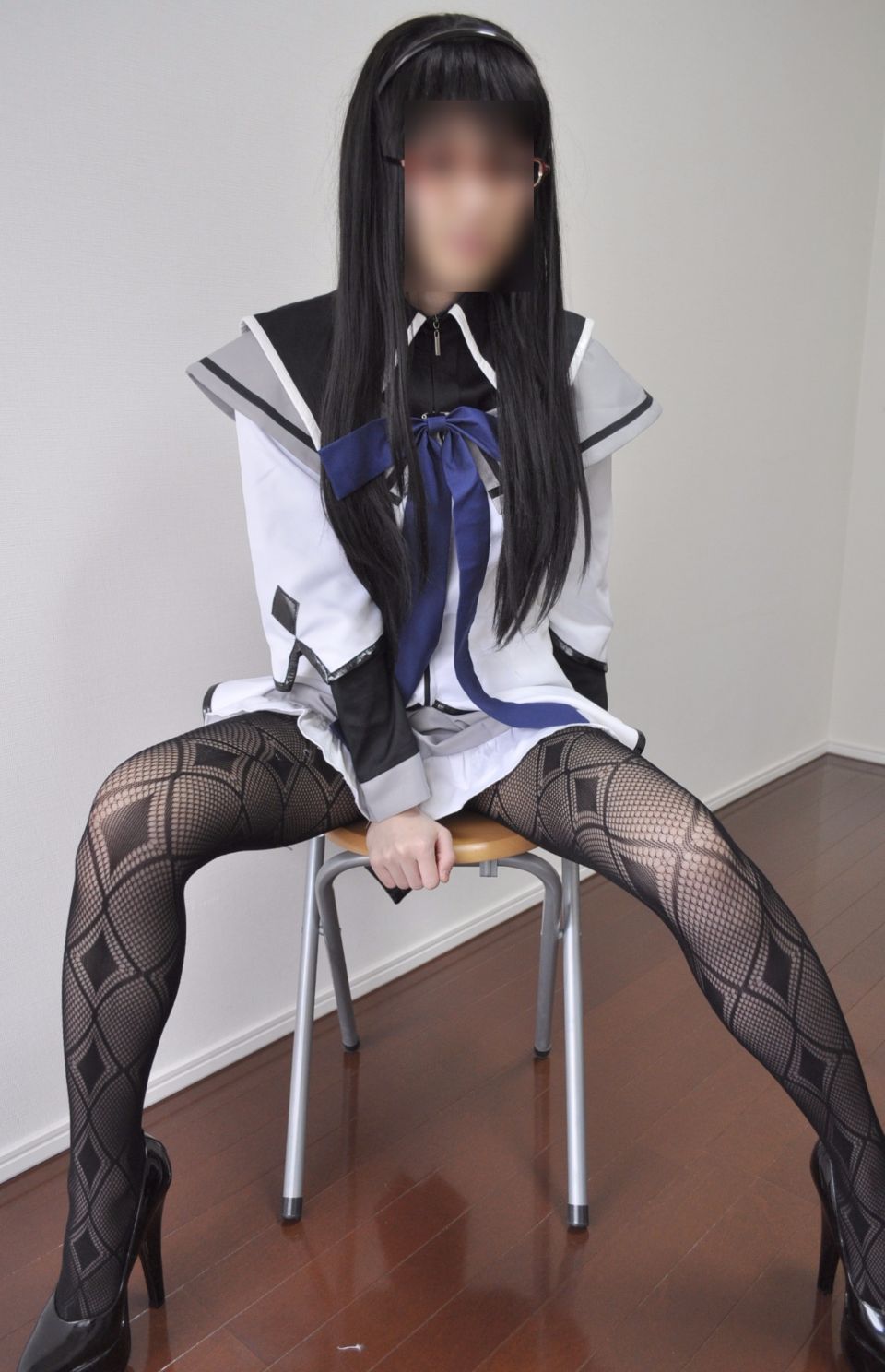 Black Stoic Fishish ☆ homu homu cos