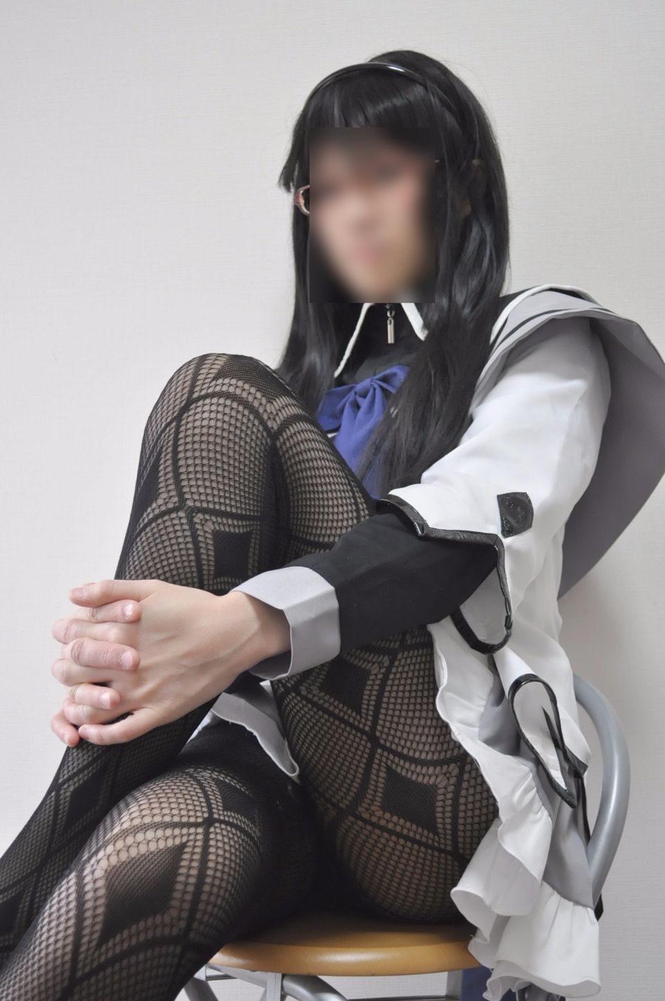 Black Stoic Fishish ☆ homu homu cos