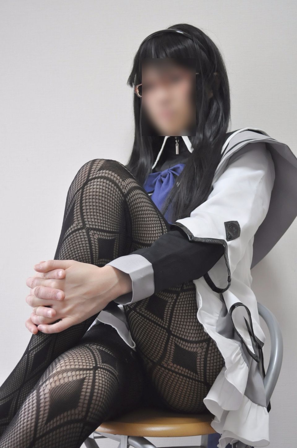 Black Stoic Fishish ☆ homu homu cos