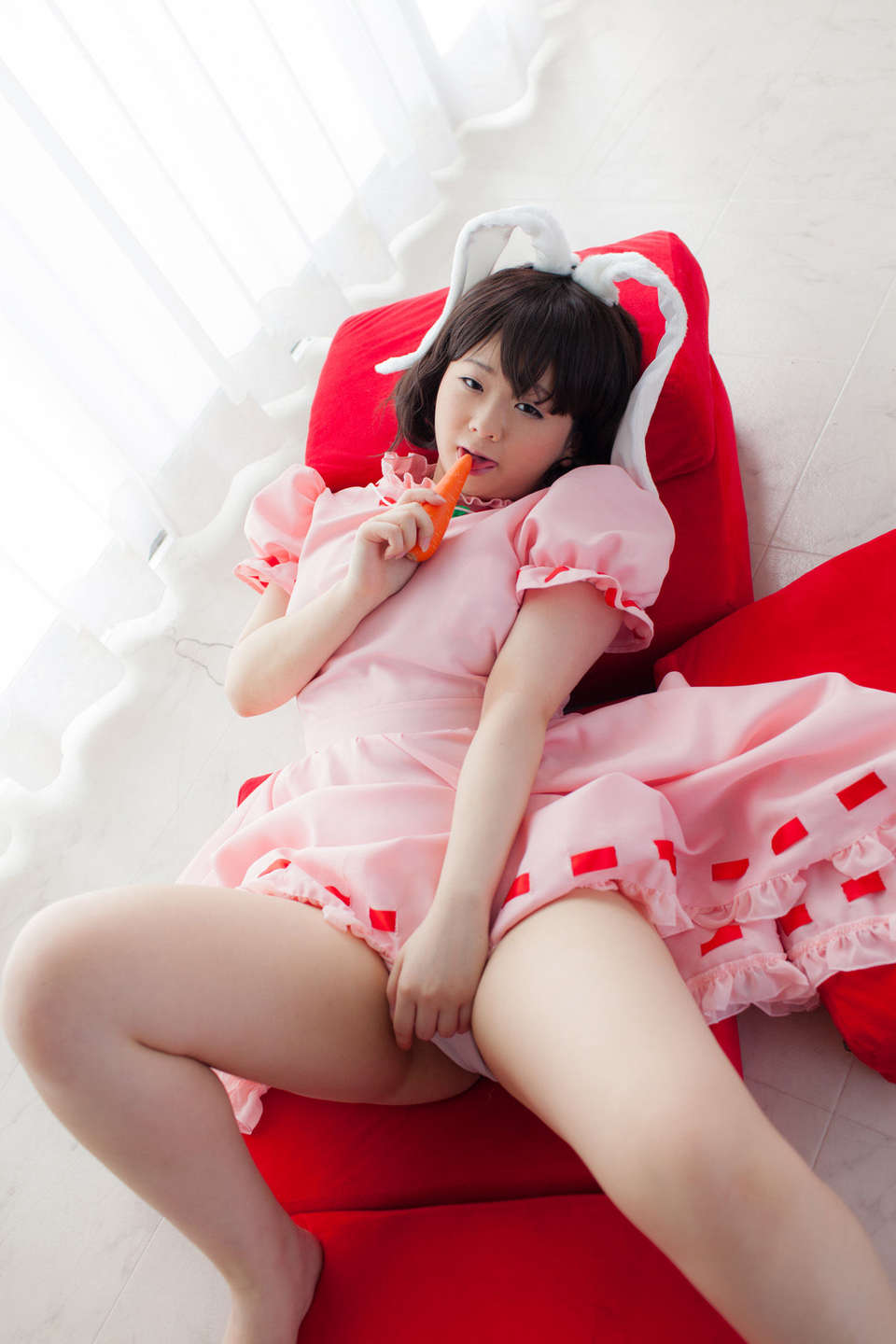 05. [@Factory] Một cô gái thỏ đang nóng trong một thời gian dài, một trò chơi cà rốt hơi nghịch ngợm
