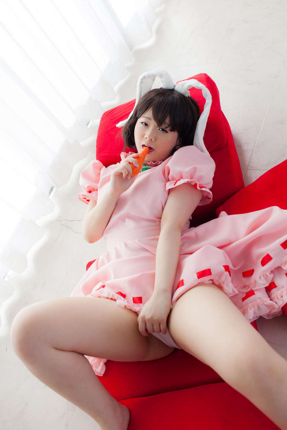 05. [@Factory] Một cô gái thỏ đang nóng trong một thời gian dài, một trò chơi cà rốt hơi nghịch ngợm