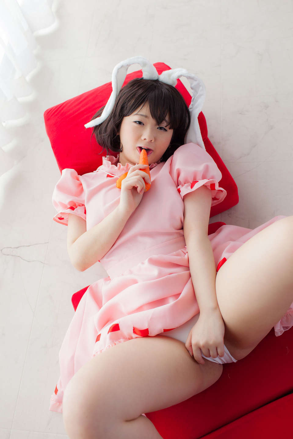 05. [@Factory] Một cô gái thỏ đang nóng trong một thời gian dài, một trò chơi cà rốt hơi nghịch ngợm