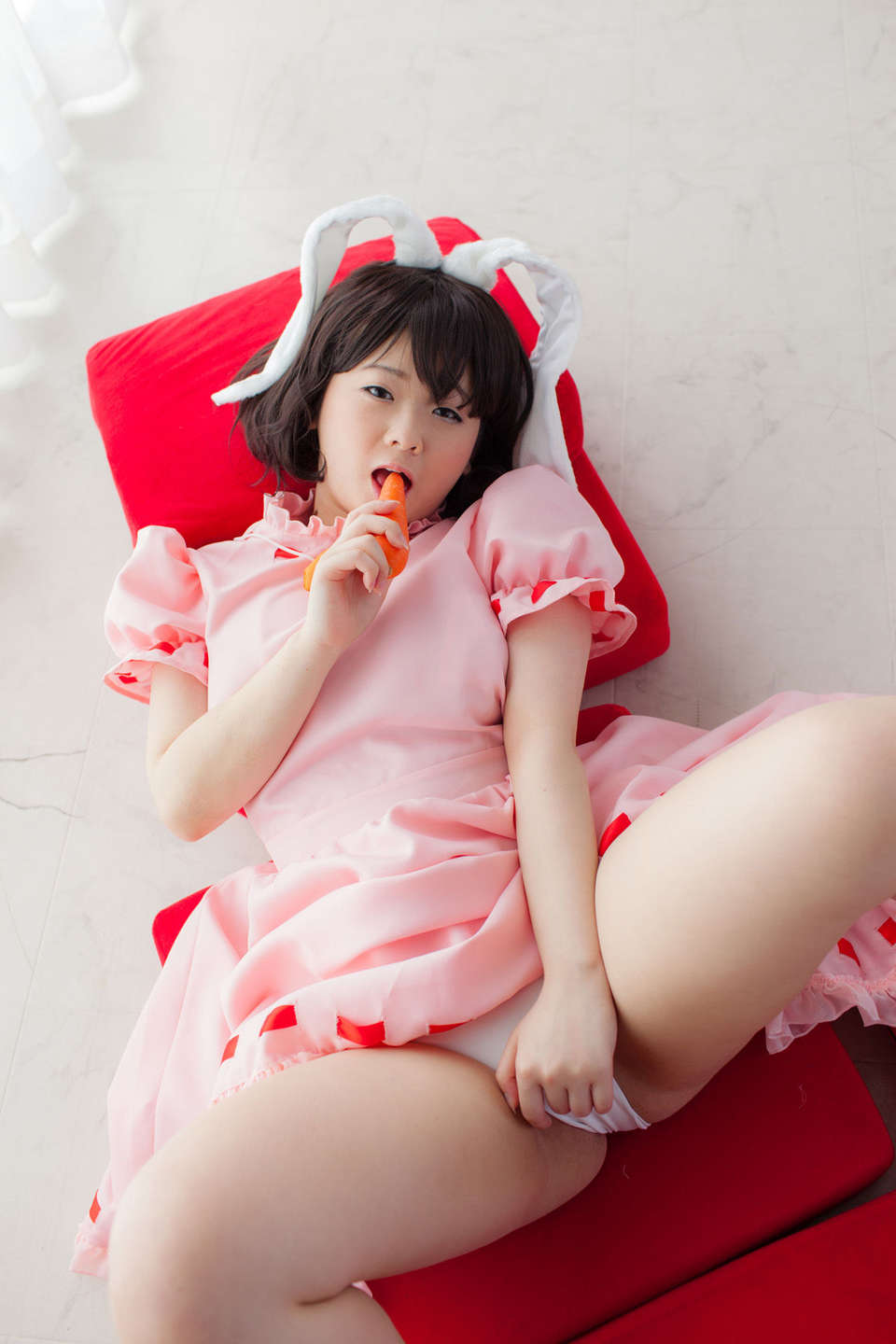 05. [@Factory] Một cô gái thỏ đang nóng trong một thời gian dài, một trò chơi cà rốt hơi nghịch ngợm