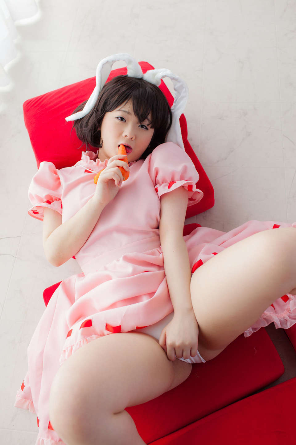 05. [@Factory] Một cô gái thỏ đang nóng trong một thời gian dài, một trò chơi cà rốt hơi nghịch ngợm