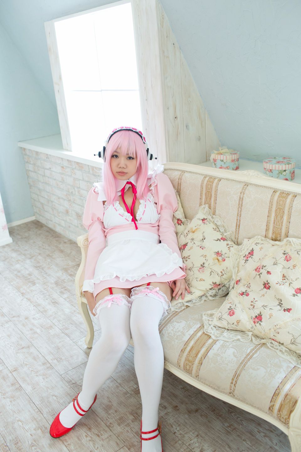 Cosplayer 9 tuổi Super SO ◯ KO (Lolita Maid Ver.)