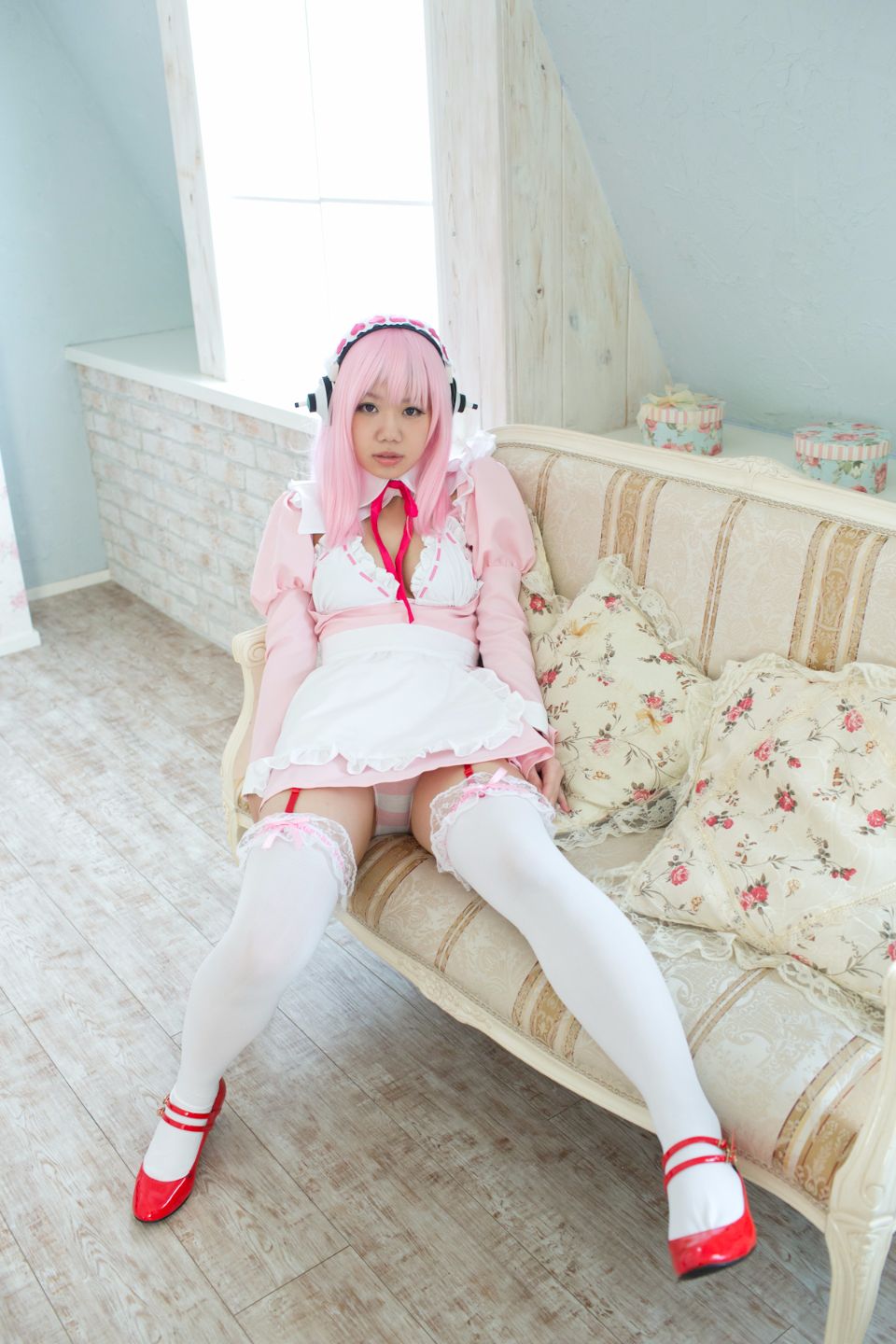 Cosplayer 9 tuổi Super SO ◯ KO (Lolita Maid Ver.)