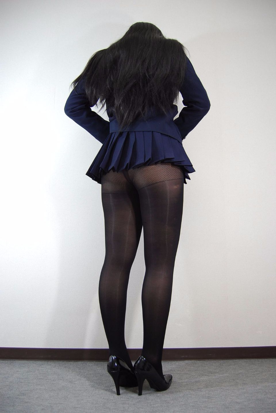 Quần đen dofetish ☆ bạn gái cos