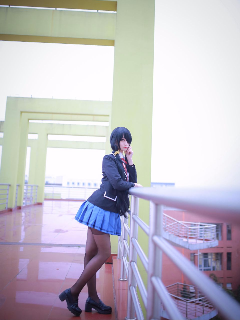 Phiên bản đồng phục trường học Tokisaki Kurosan.ver