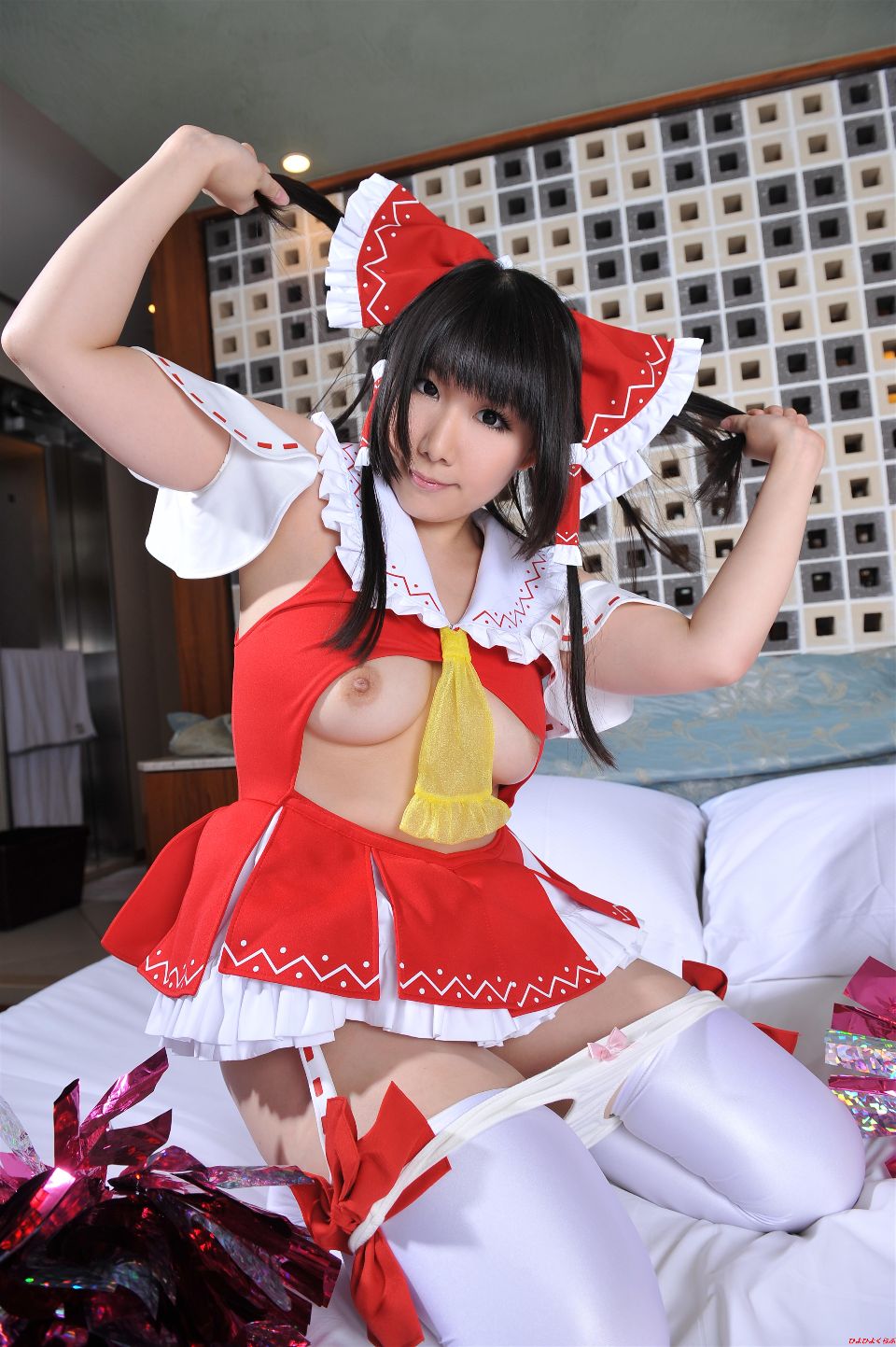 Cô gái cổ vũ gợi cảm