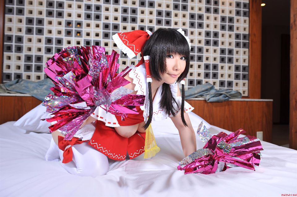 Cô gái cổ vũ gợi cảm