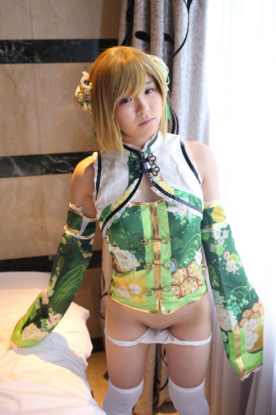 145cm e cốc tóc đen thẳng cô gái xinh đẹp Lớp Komugi 03 Hanayo