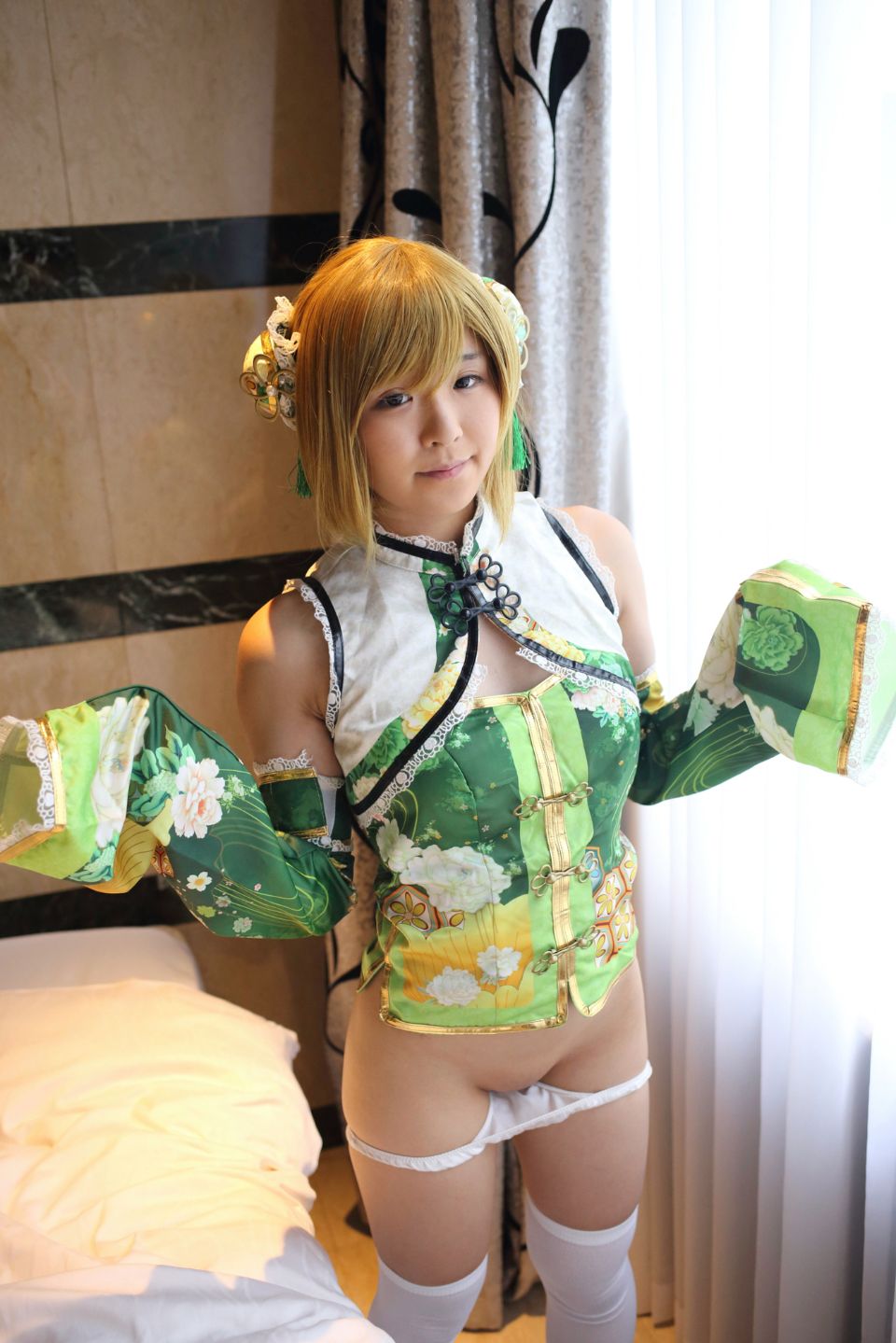 145cm e cốc tóc đen thẳng cô gái xinh đẹp Lớp Komugi 03 Hanayo