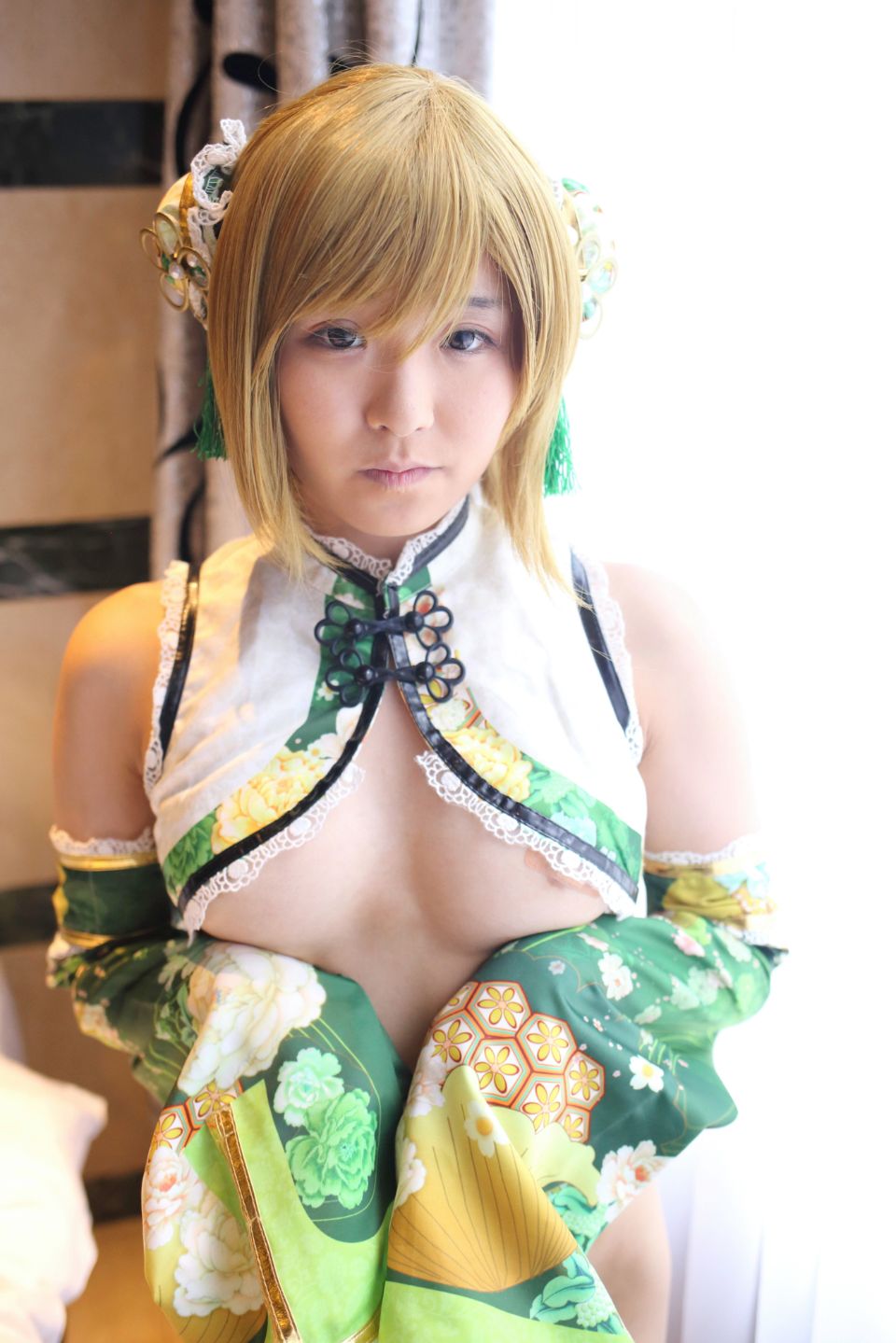 145cm e cốc tóc đen thẳng cô gái xinh đẹp Lớp Komugi 03 Hanayo