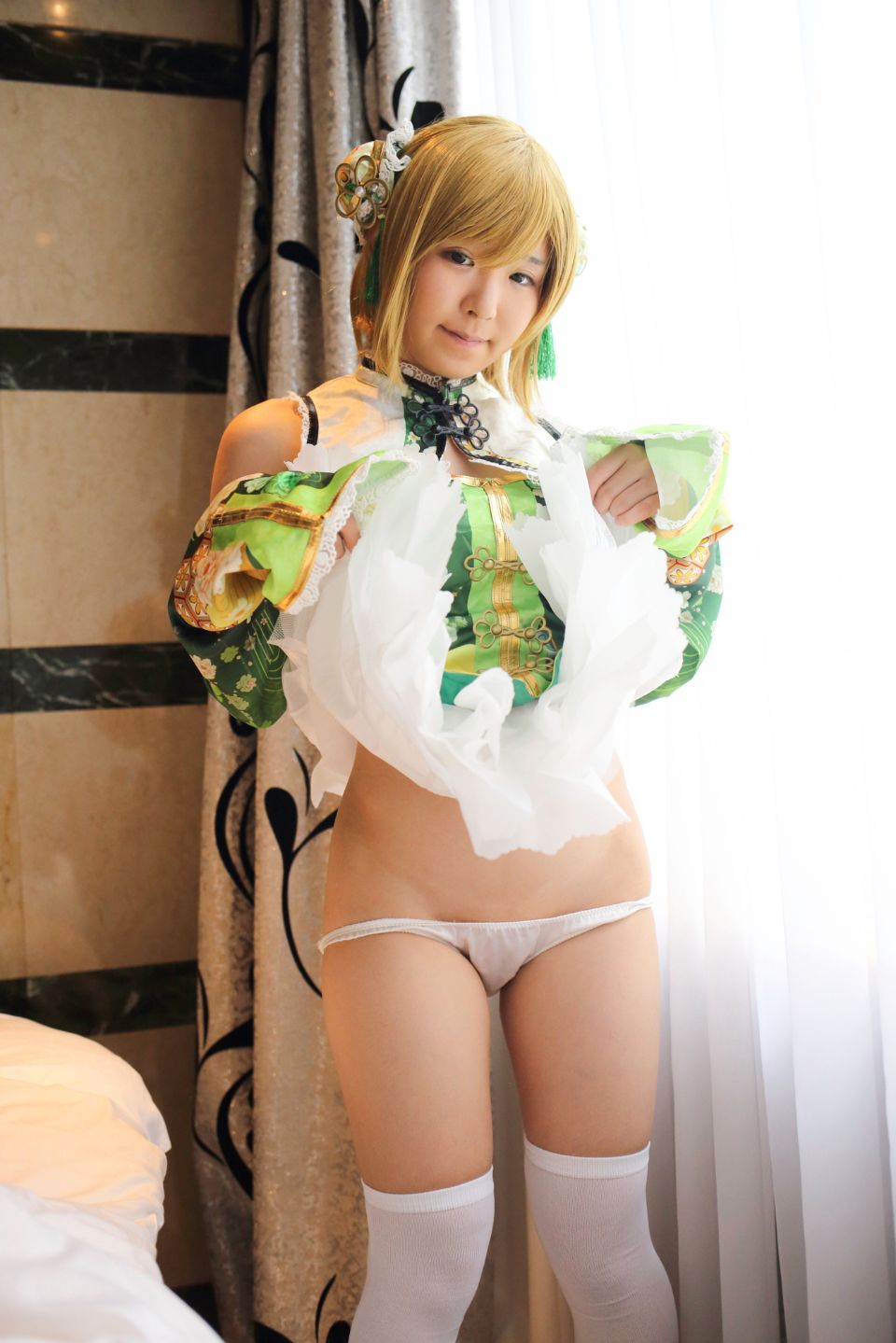 145cm e cốc tóc đen thẳng cô gái xinh đẹp Lớp Komugi 03 Hanayo