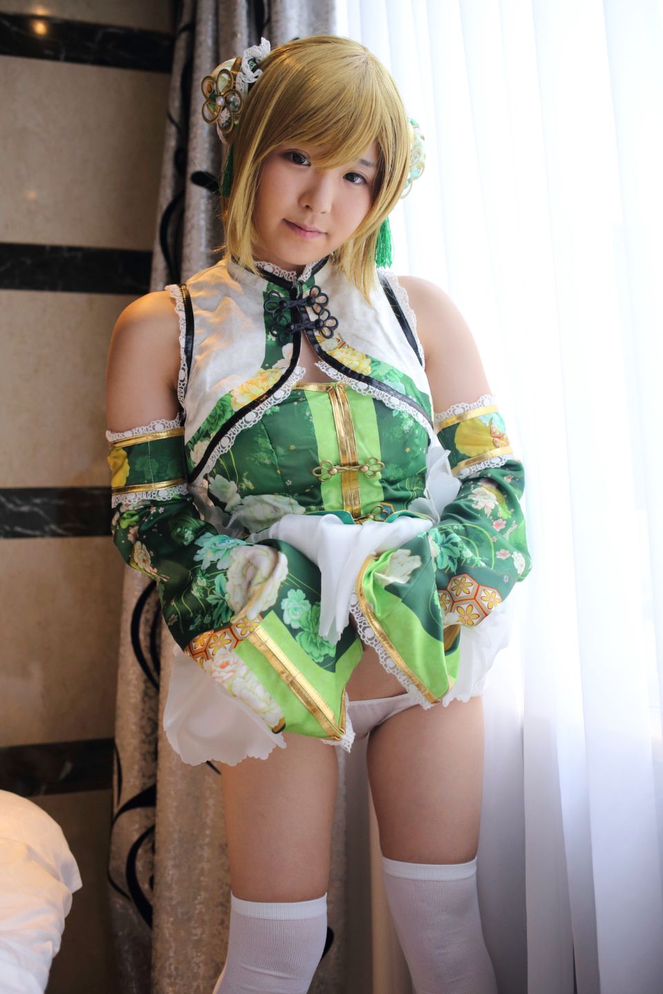 145cm e cốc tóc đen thẳng cô gái xinh đẹp Lớp Komugi 03 Hanayo