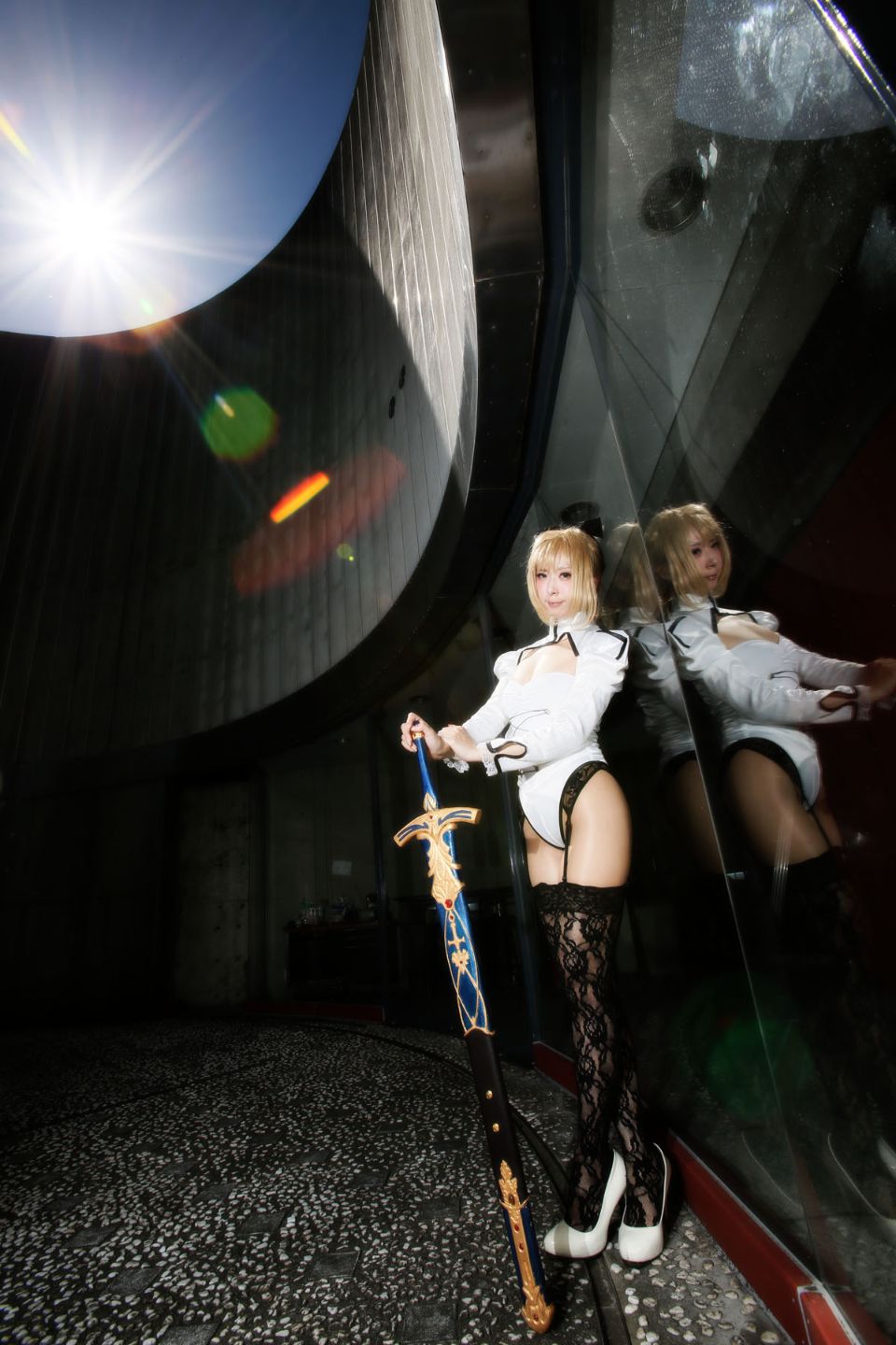 Fate Saber Cosplay Photo Book Saver × Saver