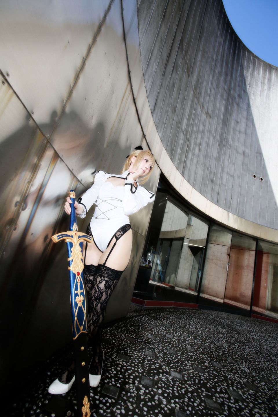 Fate Saber Cosplay Photo Book Saver × Saver