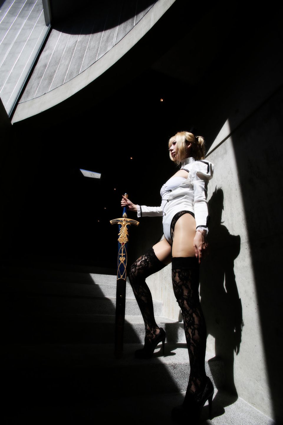 Fate Saber Cosplay Photo Book Saver × Saver