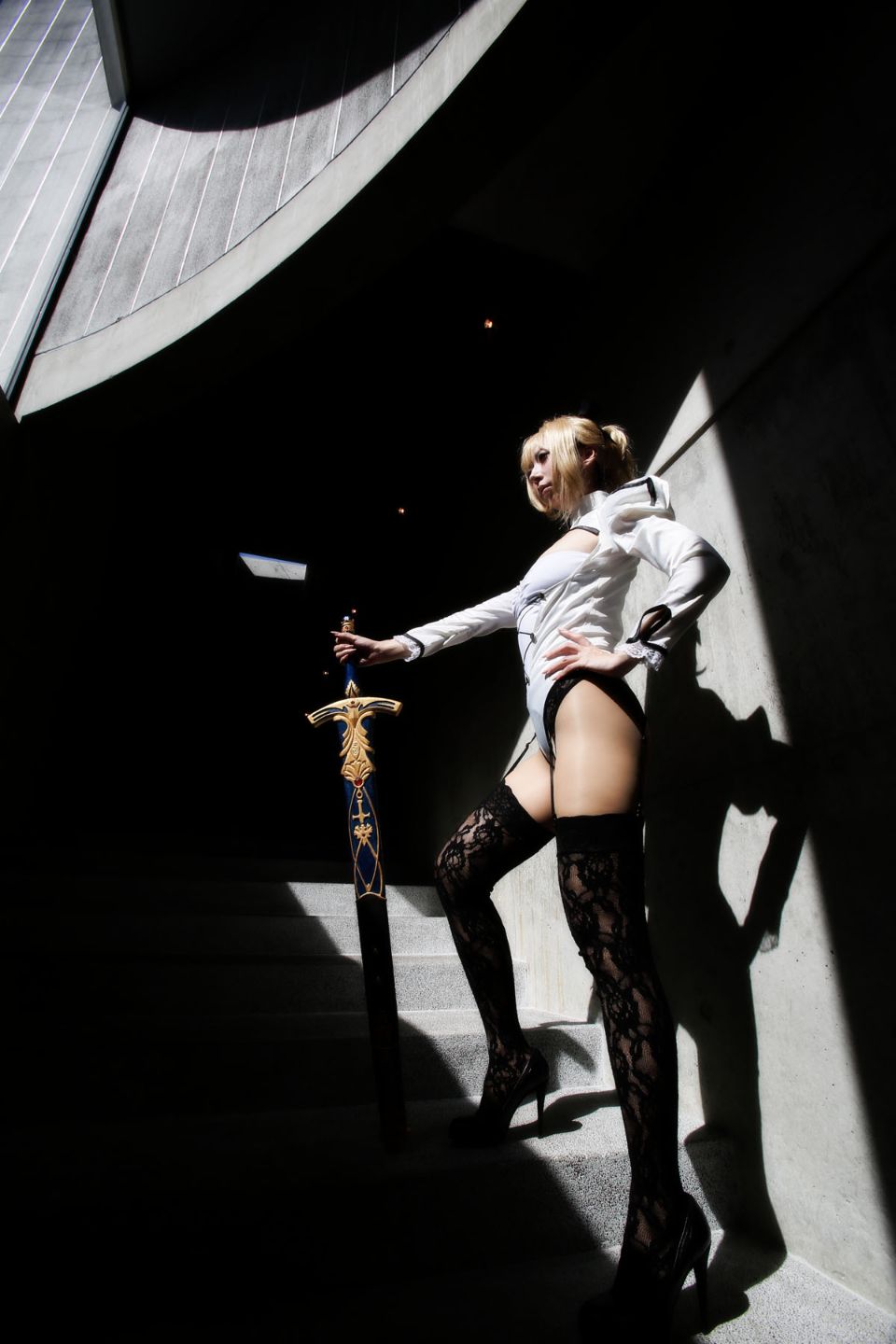 Fate Saber Cosplay Photo Book Saver × Saver