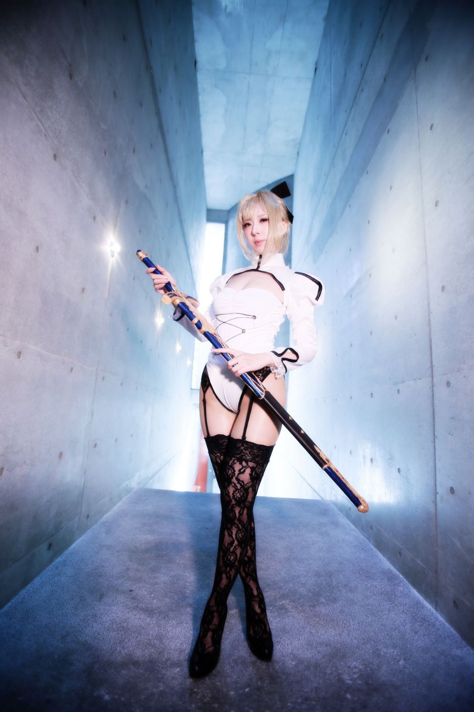 Fate Saber Cosplay Photo Book Saver × Saver