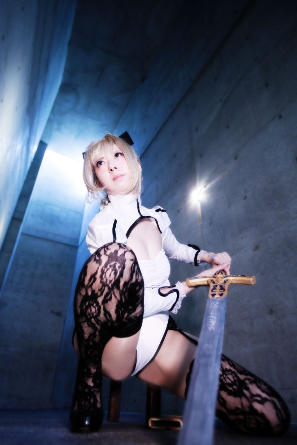 Fate Saber Cosplay Photo Book Saver × Saver