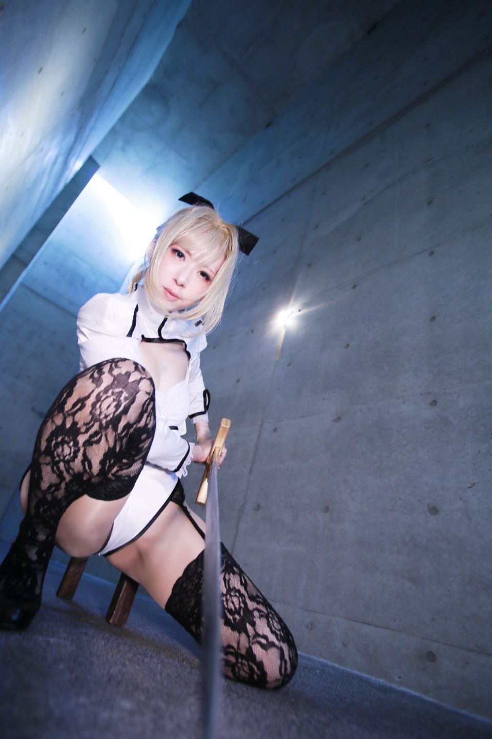 Fate Saber Cosplay Photo Book Saver × Saver