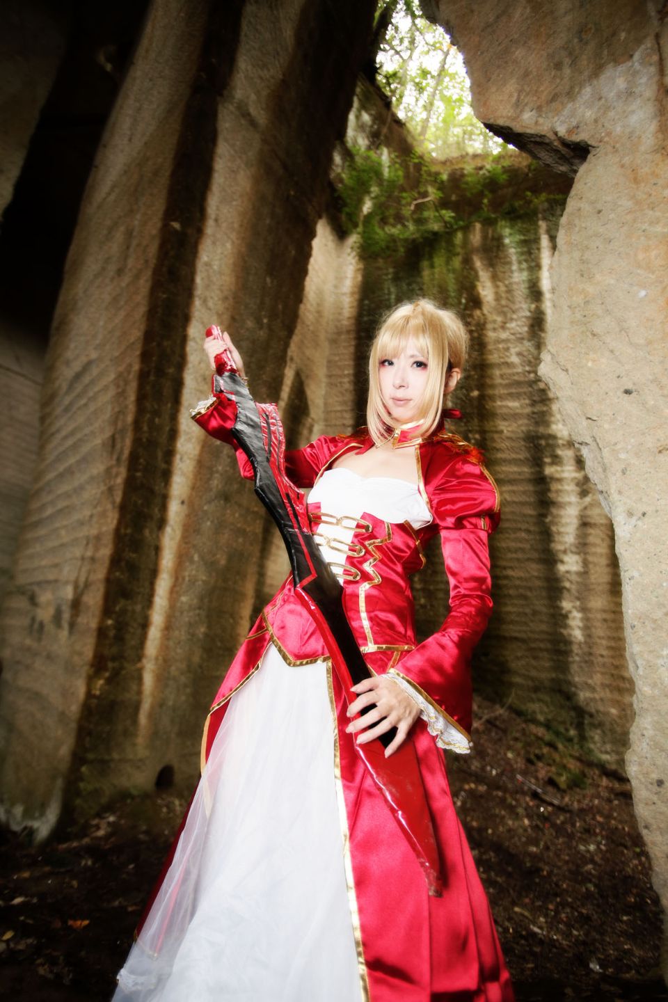 Fate Saber Cosplay Photo Book Saver × Saver