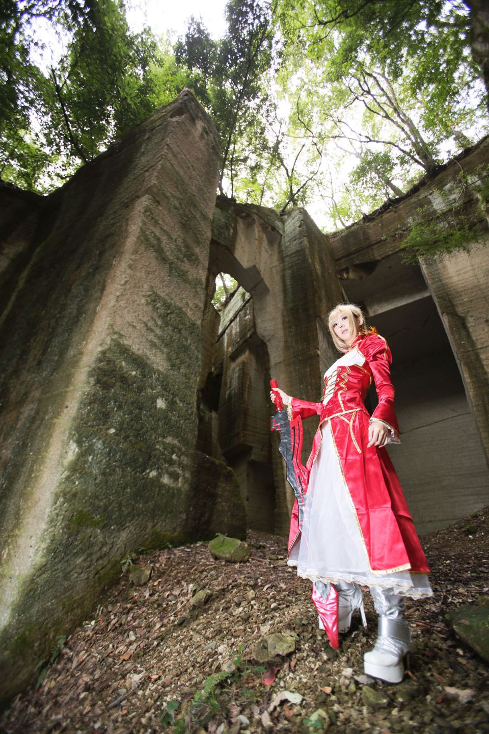 Fate Saber Cosplay Photo Book Saver × Saver