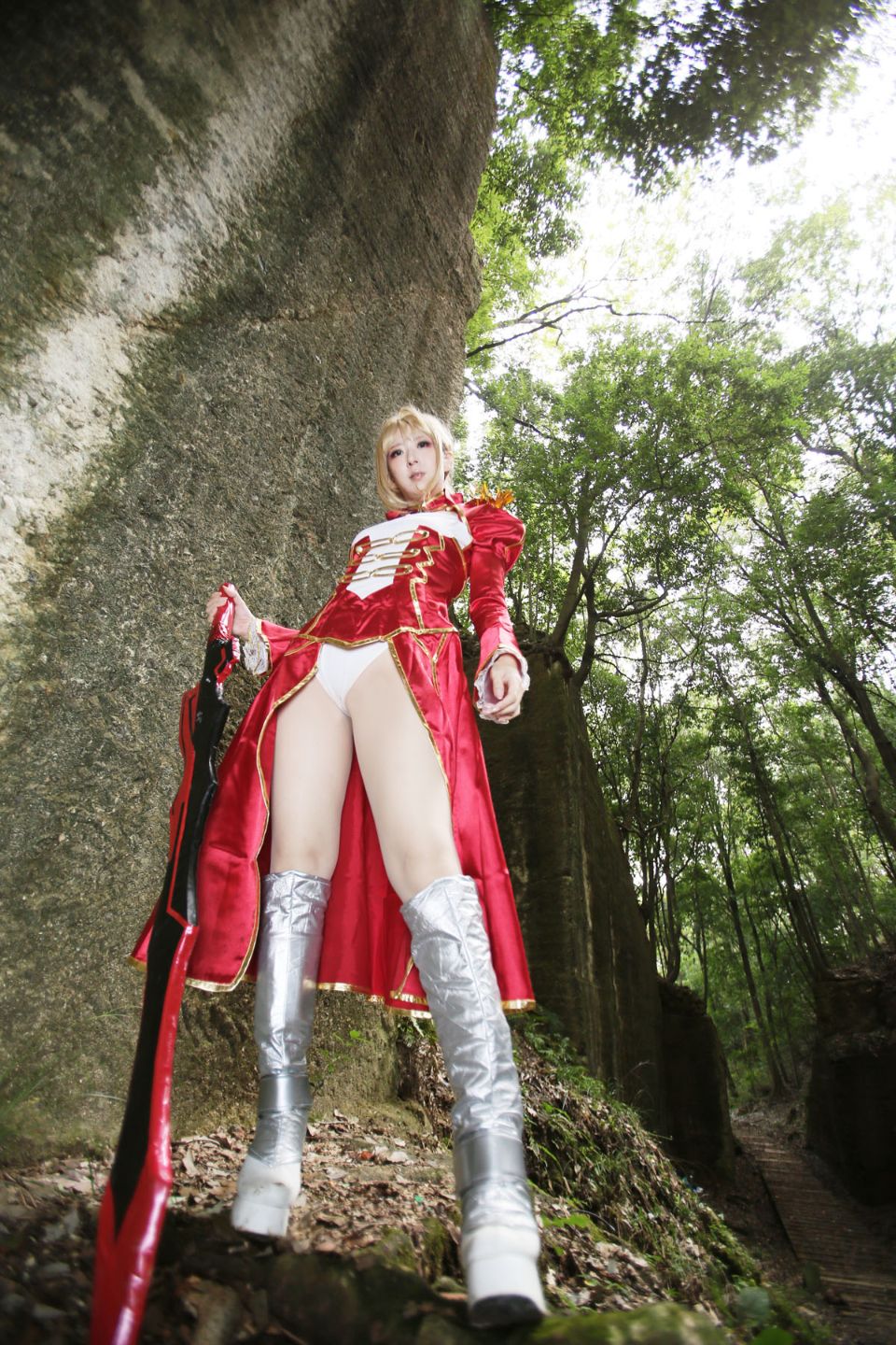 Fate Saber Cosplay Photo Book Saver × Saver